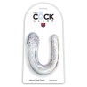 double trouble double gode 33 cm transparent