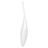 vibrateur  pointe de clit twirling joy blanc