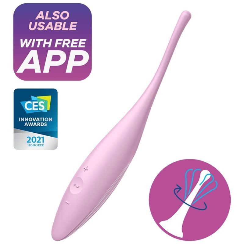 vibrateur pointe de clit twirling joy rose vibrateur pointe de clit twirling joy rose