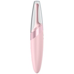 vibrateur  pointe de clit twirling delight rose