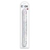 double trouble double gode 46 cm transparent