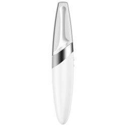 vibrateur  pointe de clit twirling delight blanc