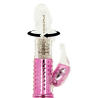 vibrateur avec fonction de rotation et stimulateur de clitoris