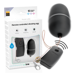 oeuf vibrant avec télécommande noire