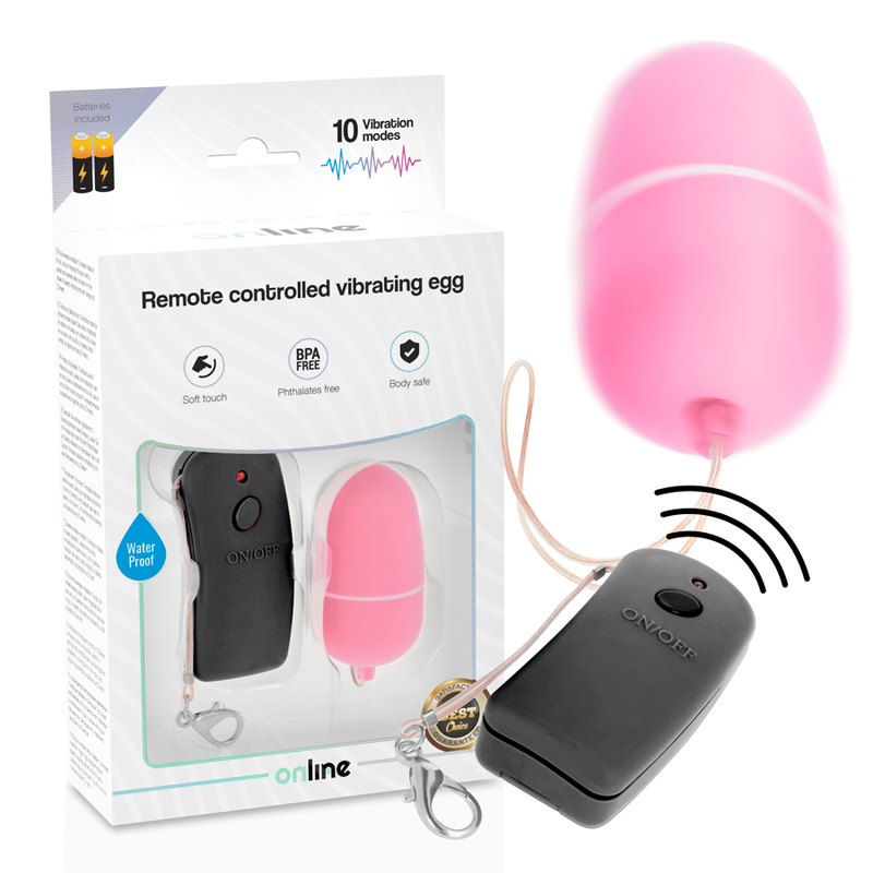 oeuf vibrant avec télécommande rose oeuf vibrant avec télécommande rose