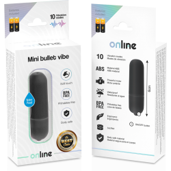 mini balle vibrant noire