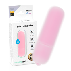 mini balle vibrant rose