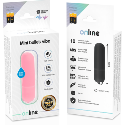mini balle vibrant rose