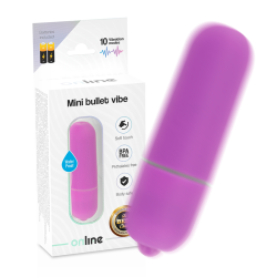 mini balle vibrante lilas