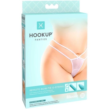 remote bow-tie g-string size xl-xxl