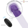 gunter dildo double vibrateur 40 cm violet télécommande