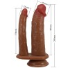 goran double gode réaliste naturel mulato