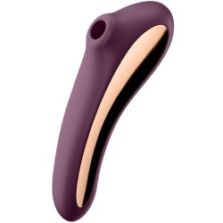 vibrateur dual kiss air pulse vin rouge