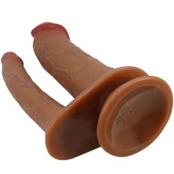 hulbert double gode réaliste avec vibration mulato