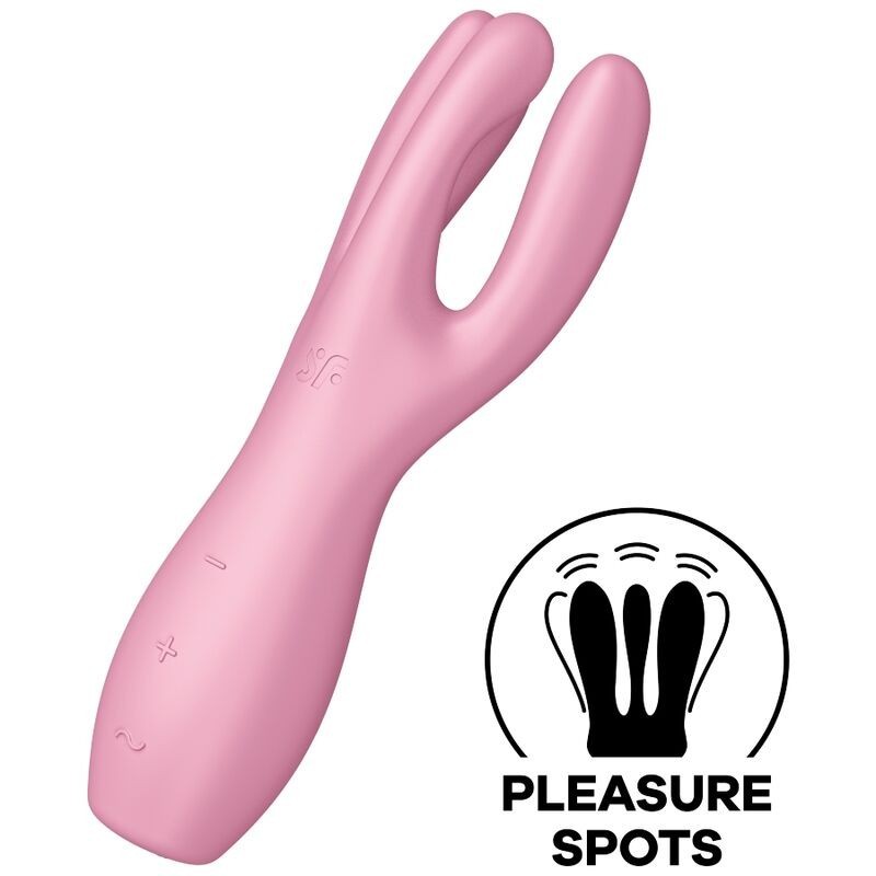 vibrateur threesome 3 rose vibrateur threesome 3 rose