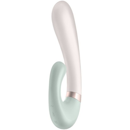 application heat wave vibrateur blanc