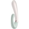 application heat wave vibrateur blanc