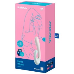 application heat wave vibrateur blanc