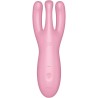 application vibrateur threesome 4 rose
