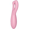 application vibrateur threesome 4 rose