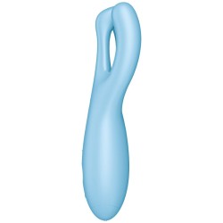 application vibrateur threesome 4 bleu