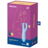 application vibrateur threesome 4 bleu