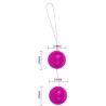 twins balls boules chinois lilas unisexe