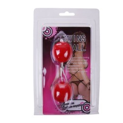 balles jumelles balles chinois rose unisexe