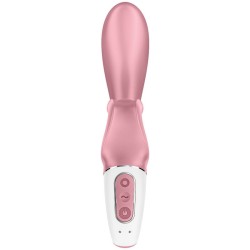 application vibrateur hug me rabbit rose