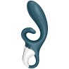application vibrateur hug me rabbit bleu