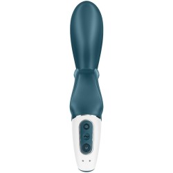 application vibrateur hug me rabbit bleu