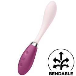 vibrateur multi g-spot flex 3 rouge