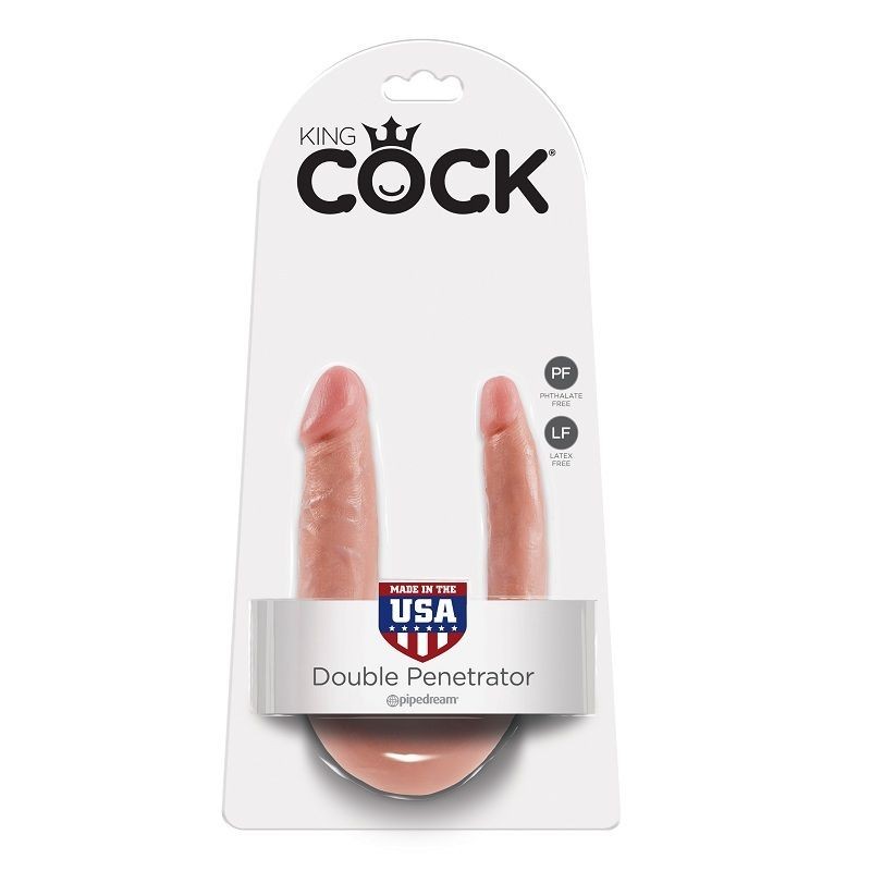 gode double pénétration 12.7 cm naturel gode double pénétration 12.7 cm naturel