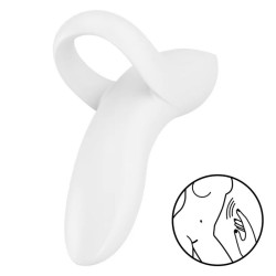 vibrateur  doigts bold lover blanc