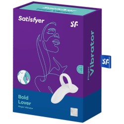 vibrateur  doigts bold lover blanc