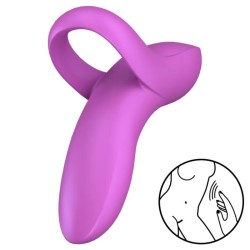vibrateur  doigts bold lover rose