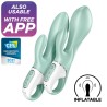air pump bunny 5+ application gonflable lapin vibrateur vert