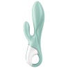 air pump bunny 5+ application gonflable lapin vibrateur vert