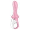 air pump booty 5+ vibrateur anal gonflable rose