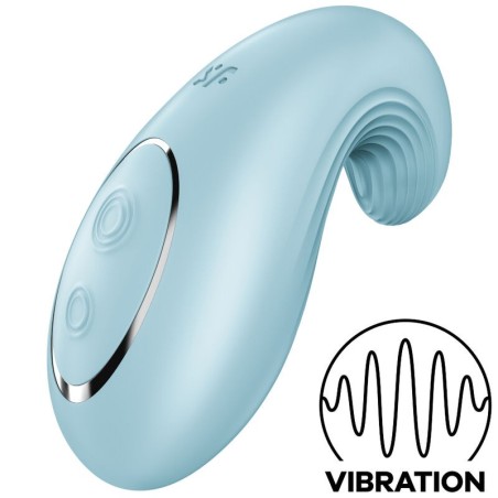 vibrateur  poser dipping delight bleu