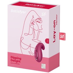 vibrateur  poser dipping delight rouge