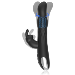 brilly glam- moebius rabbit vibrateur et rotateur watchme technologie sans fil compatible