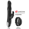 brilly glam- moebius rabbit vibrateur et rotateur watchme technologie sans fil compatible