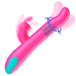 pluto lapin vibrateur et rotateur watchme technologie sans fil compatible