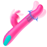pluto lapin vibrateur et rotateur watchme technologie sans fil compatible