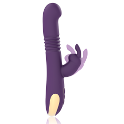 bastian rabbit up & down, rotateur et vibrateur compatible avec la technologie sans fil watchme