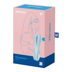 vibrateur threesome 1 bleu