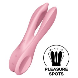 vibrateur threesome 1 rose