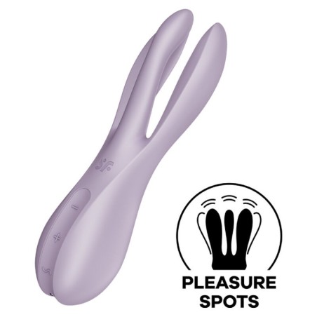 vibrateur threesome 2 violet