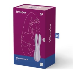 vibrateur threesome 2 violet